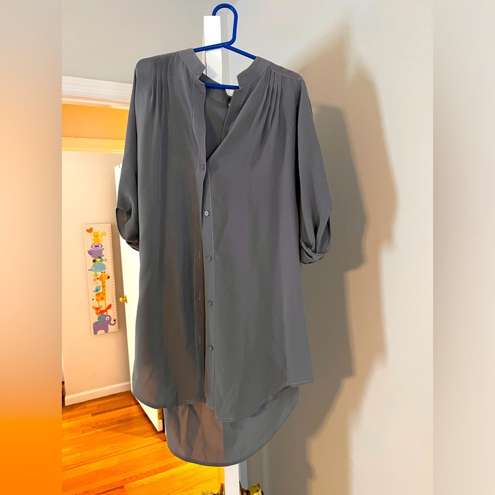 Gray Maeve Blouse